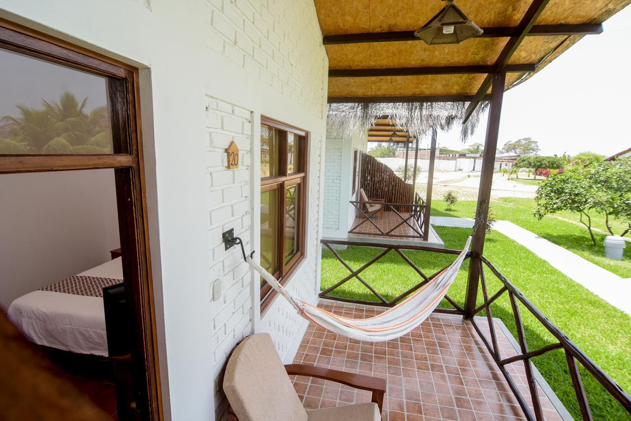 La Choza Bungalows Tambo Grande Exteriör bild